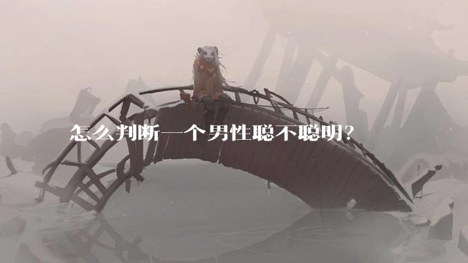 怎么判断一个男性聪不聪明？